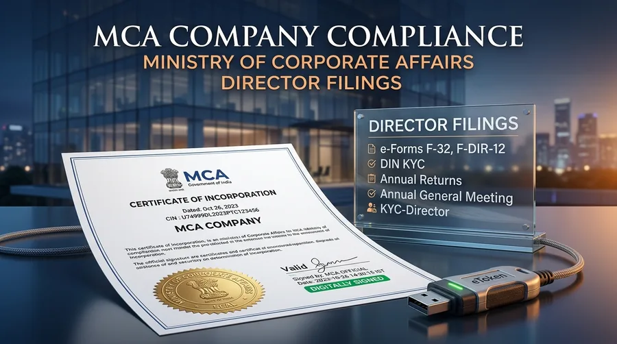 MCA Digital Signature Certificate services